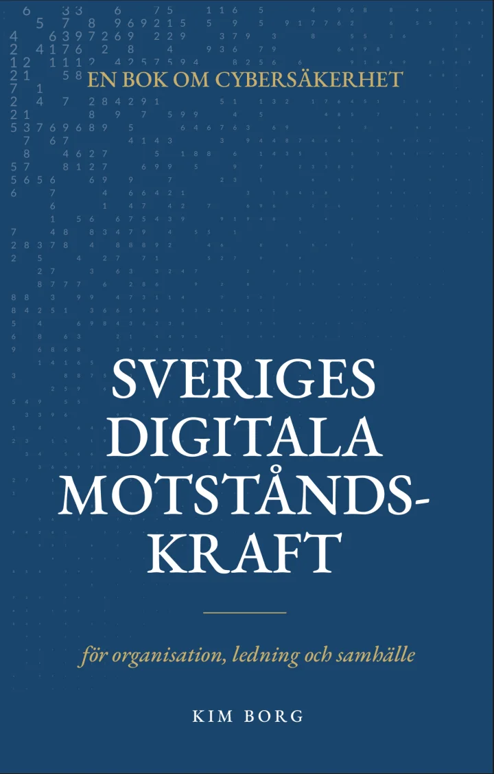 Omslag: Sveriges Digitala Motståndskraft av Kim Borg